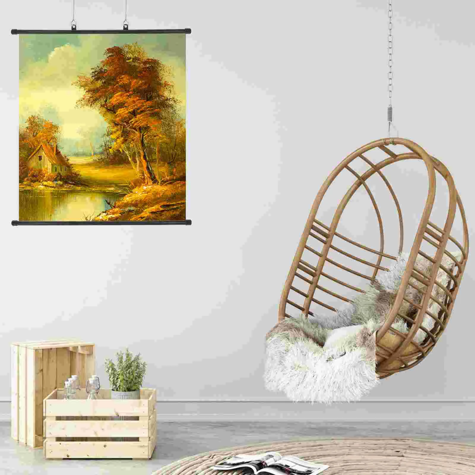 

Poster Frame Hanger 20 Inch Kit Plastic Painting Hanging Rod Stick Photos Pictures Prints Maps Scrolls Canvas Artwork