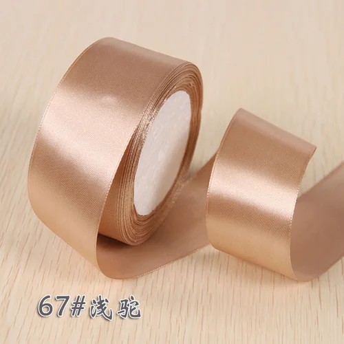 Elegant Silk Satin Ribbon - 25 Yard Roll for Weddings, Parties, and Holiday Decorations