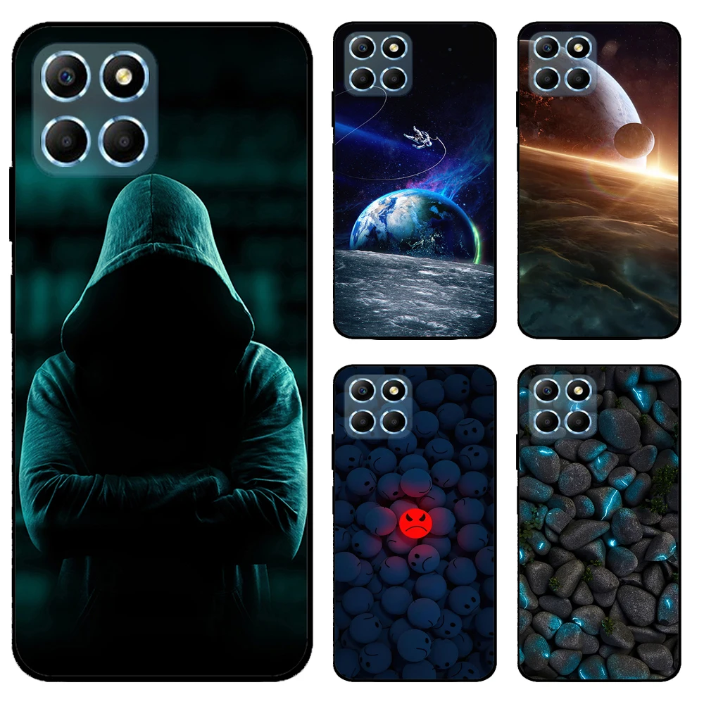 WBWONE Cover Per Huawei Honor X6 / Honor X8 5G – Custodia In Silicone Morbido TPU Con Stampa, Antiurto E Leggera