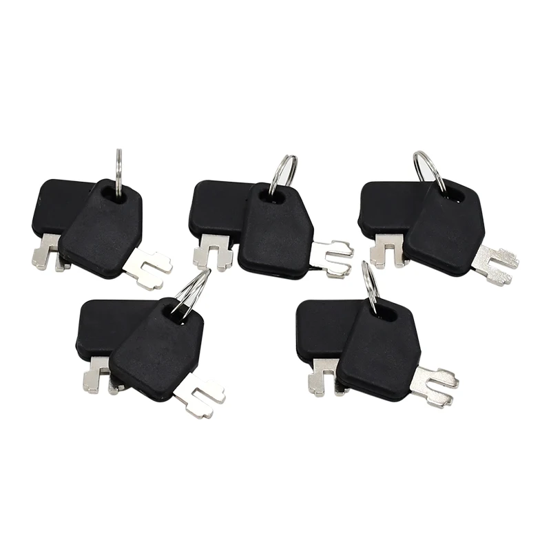 Ignition Key 10PCS VOE14588962 14588962 14529607 Compatible with Volvo Excavator EC135B EC140B EC160B EC180B EC210B EC240B