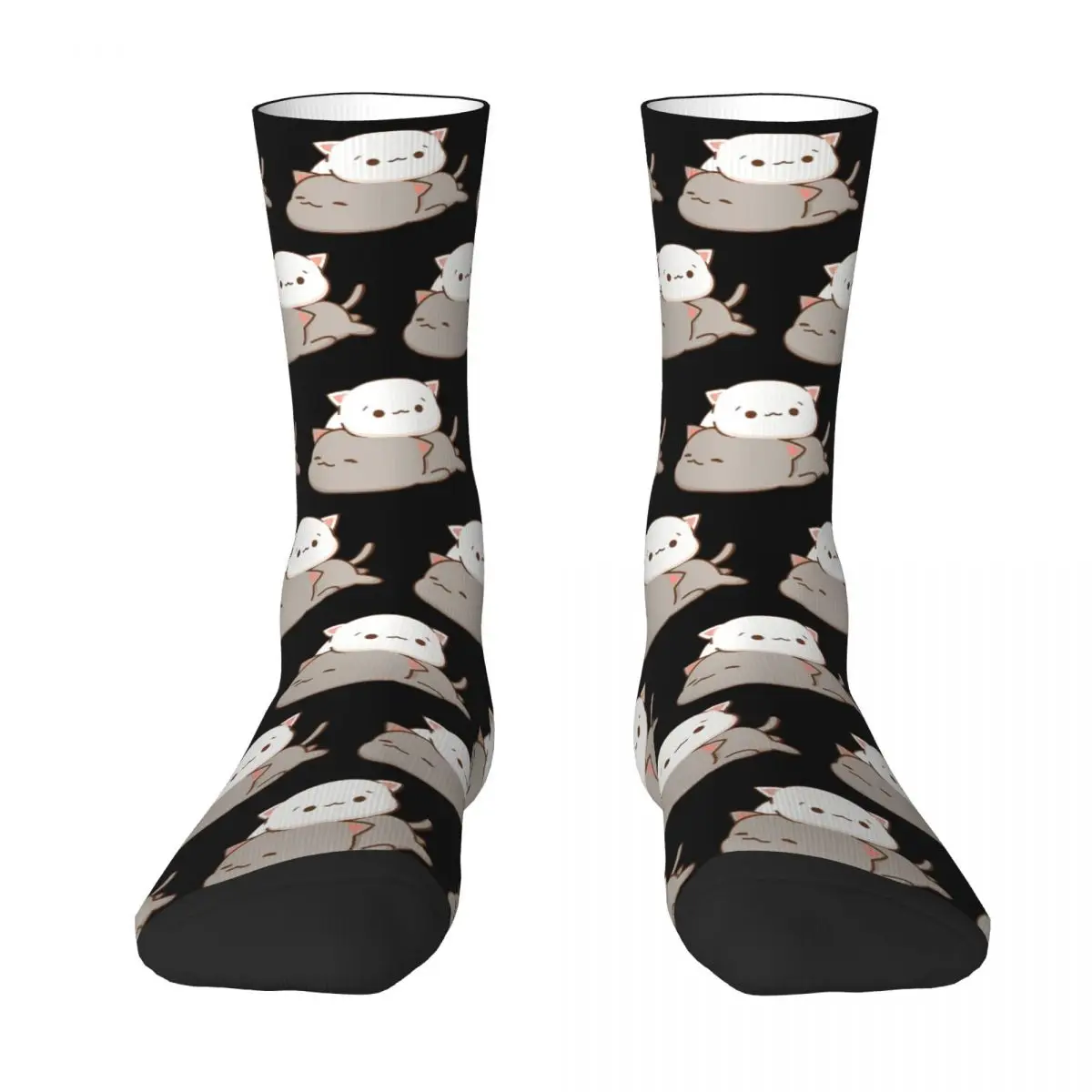 

Peach And Goma Mochi Cat Chilling Adult Socks,Unisex socks,men Socks women Socks