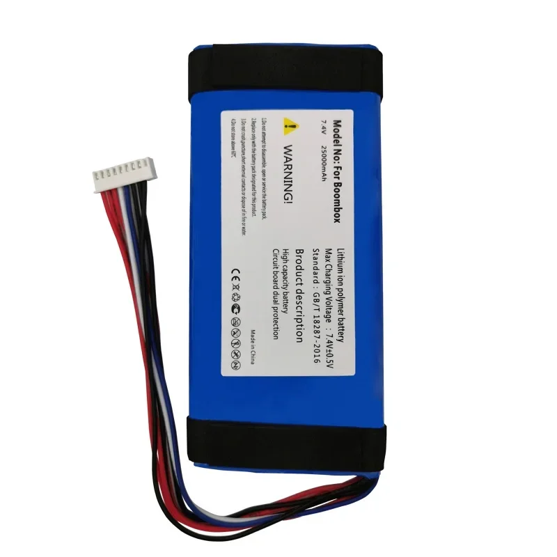 100% Original New 25000mAh GSP0931134 01 Battery For JBL Boombox Player Speaker Batterie Batteries Tracking Number With Tools