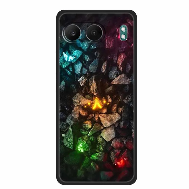 Astronaut Design Soft Silicone TPU Phone Case - Space-Themed Back Cover