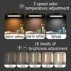 LED Night Light Desk Lamp USB Rechargeable Magnetic Dimming Table Lamp Computer Study Office Reading Stand Light for Bedroom 3