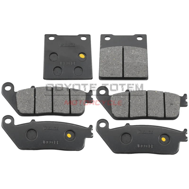 

Motorcycle front and rear brake pads disc brake pads for GSX400Impulse Type GSF650Naked Bandit GSX650Faired 1995-1999