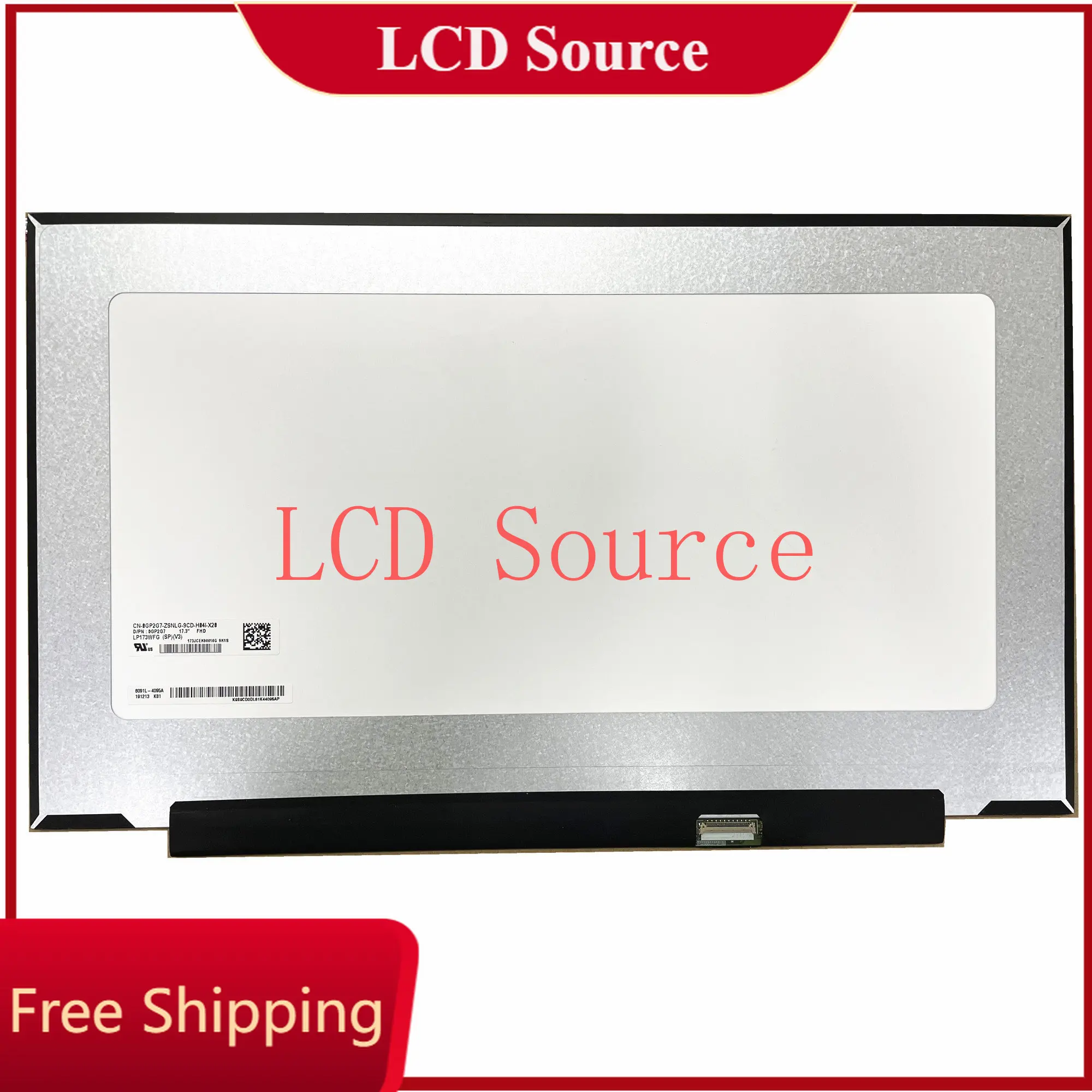 

LP173WFG SPV3 fit LP173WFG SPV2 B173HAN05.1 LQ173M1JW05 300Hz 17.3" FHD LED LCD Screen IPS Display Panel EDP 40pins