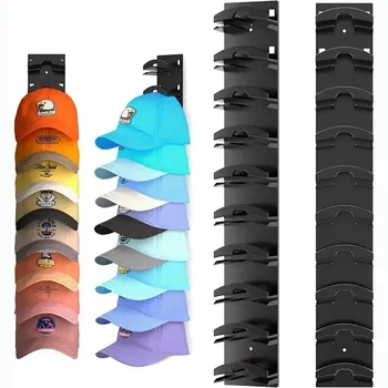 10 griglie montate a parete porta cappelli porta cappelli berretto da baseball porta asciugamani porta armadio appendiabiti portaoggetti accessori salvaspazio 1