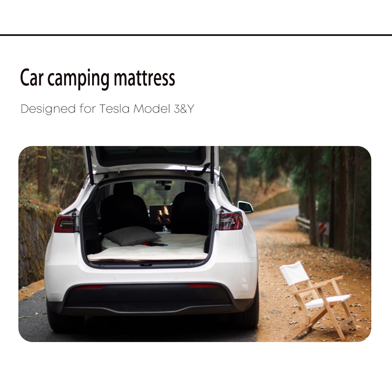 Tesla Model Y Model 3 Mattress Universal Folding Camping Mattress Rear Sleep God Car Extra Thick