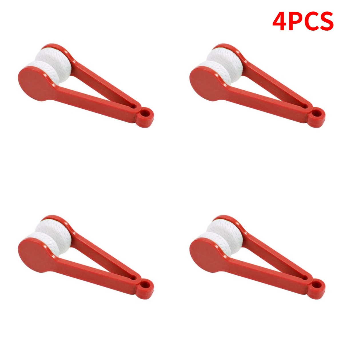 4pcs Red
