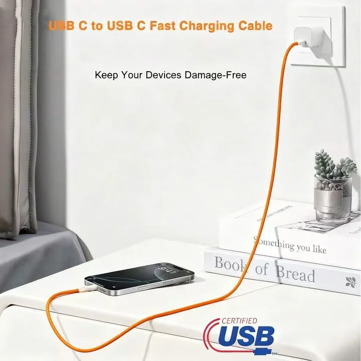 รูปสินค้า สายชาร์จเร็ว PD 60W Type-C สำหรับ iPhone ทุกรุ่น