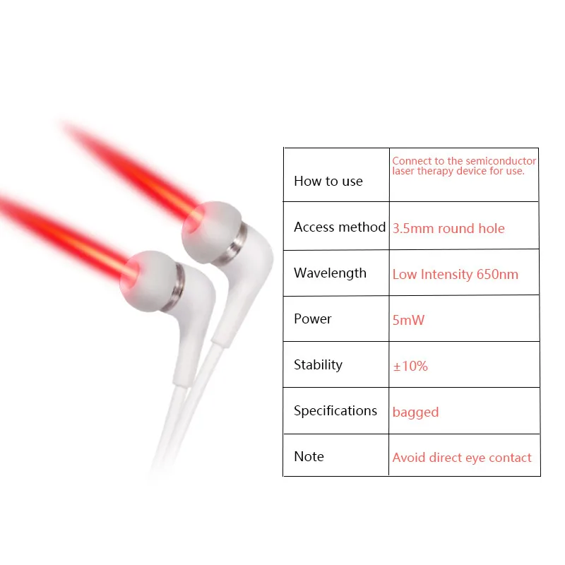 LASTEK Multifunction Red Light Therapy Wrist Watch,650nm Infrared Light with Ear+Nasal Accessory Treatment For Deafness/Tinnitus