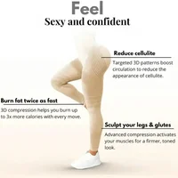Leggings 3D anti-cellulite pour femmes, taille haute, effet push-up fessier, contrôle du ventre, pour la gym, l'entraînement et le yoga 6
