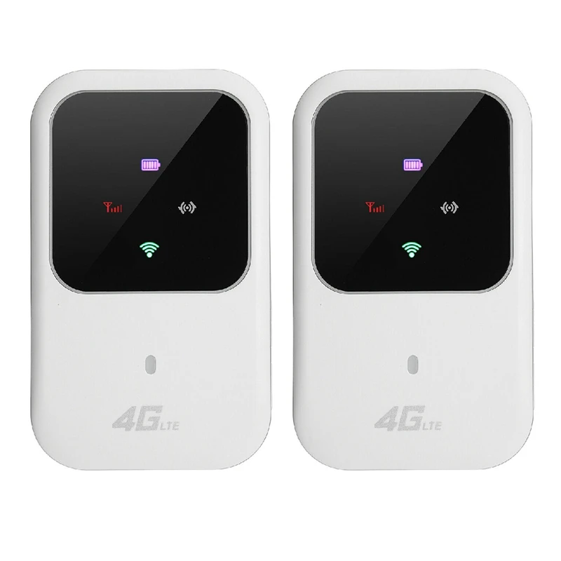 

2X Portable 4G LTE WIFI Router 150Mbps Mobile Broadband Hotspot SIM Unlocked Wifi Modem 2.4G Wireless Router