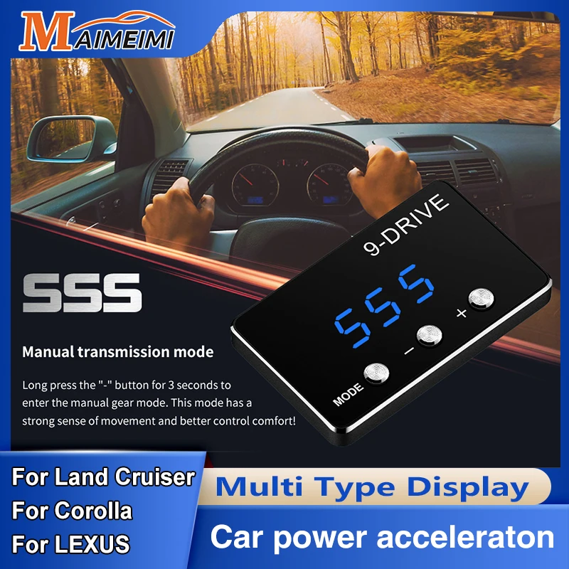 H Tuning Parts Accessory 9 Drive 5 Modes Racing Accelerator Potent Booster 898 Throttle Response Controller for TOYOTA for LEXUS