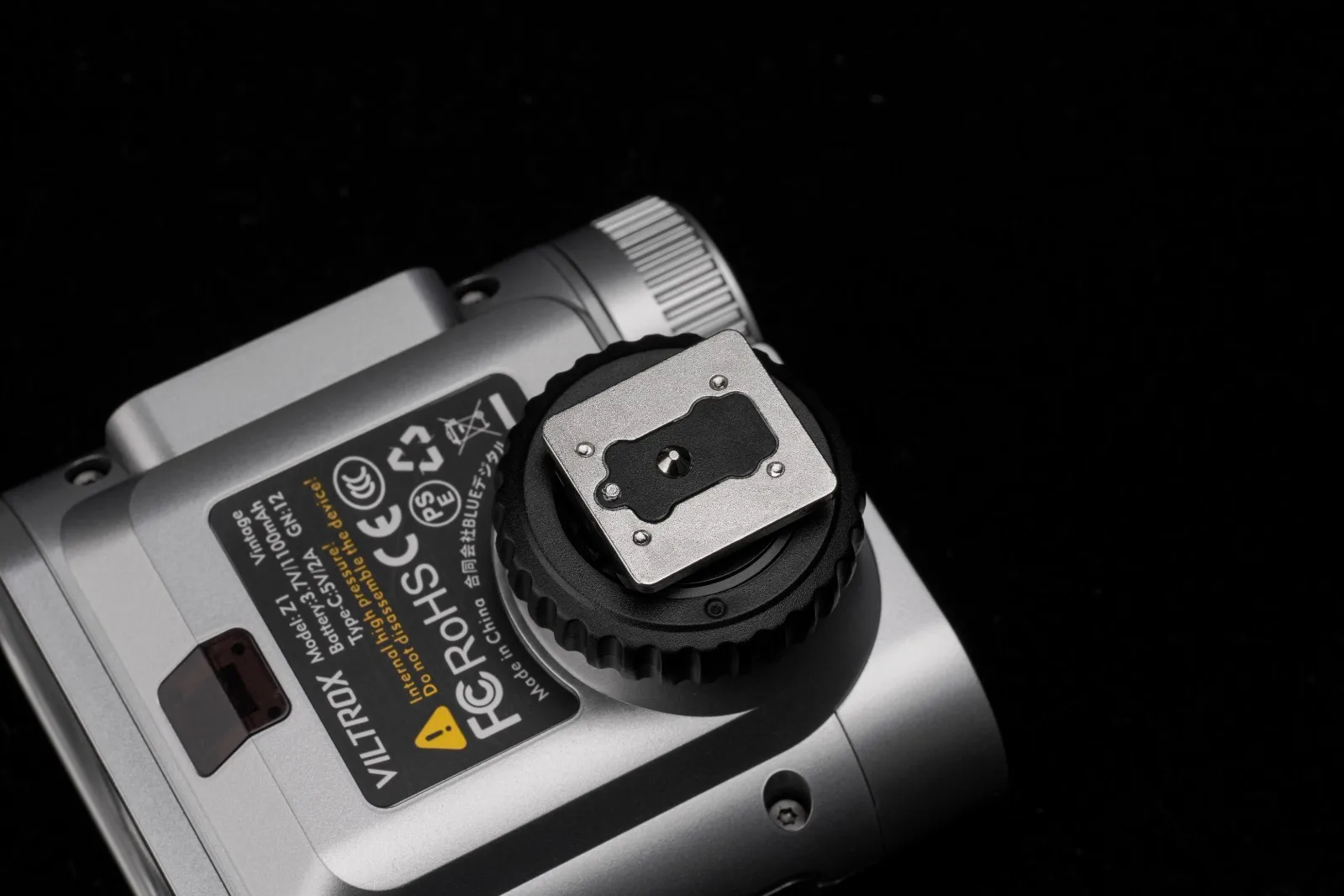 Viltrox Vintage Z1+ Retro On-Camera Flash GN12 with 7 Levels, S1/S2 Optical Cont