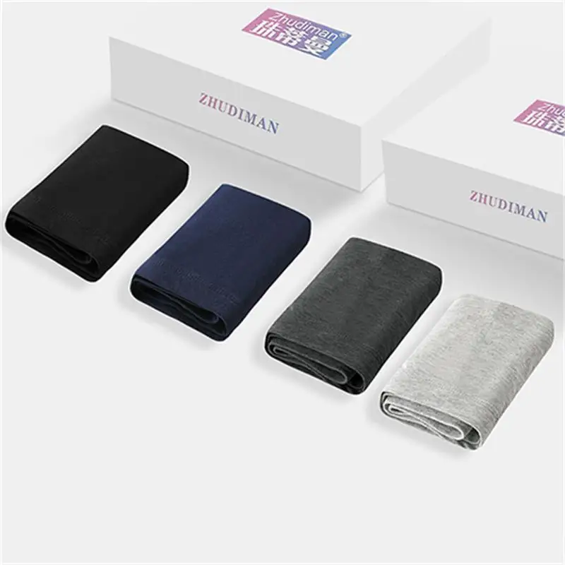 2022 New Pure Cotton Men's underwear Pure cotton Men's U boxers Pure color simple men's underwear