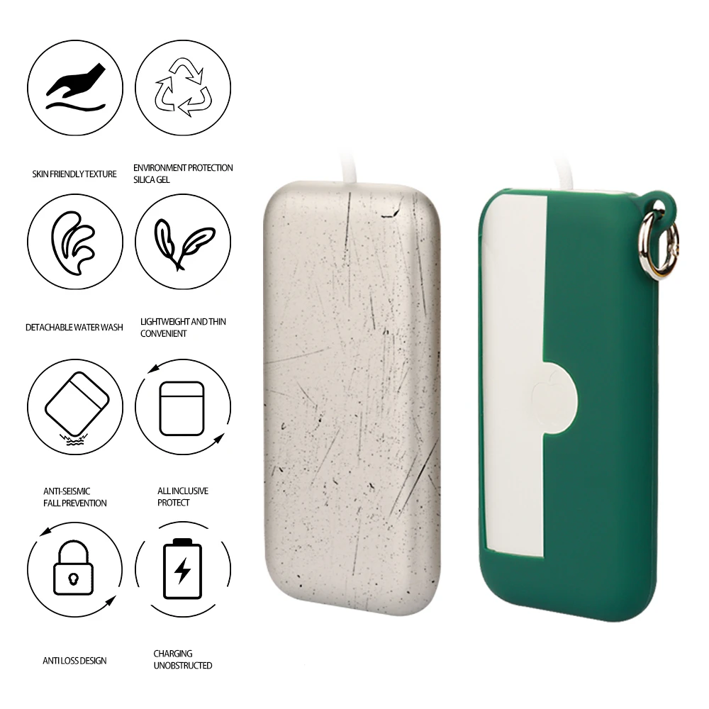 Adatto Per Custodia Protettiva Vision Pro Power Custodia Morbida In Silicone Con Corda Appesa