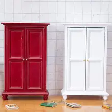 

Miniature Furniture Solid Color Cabinet Model Scene Accessories for Kids