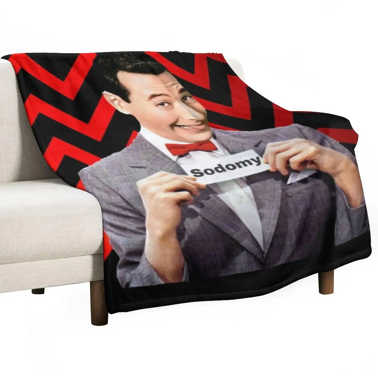 

Pee Wee Herman- Sodomy Throw Blanket Luxury Blankets For Baby Blankets