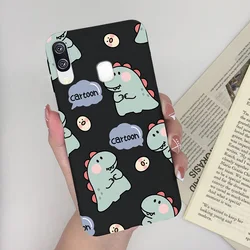 Cute Cartoon Soft Silicone Phone Case - Durable and Fun Protection for Galaxy A40 (MB49)