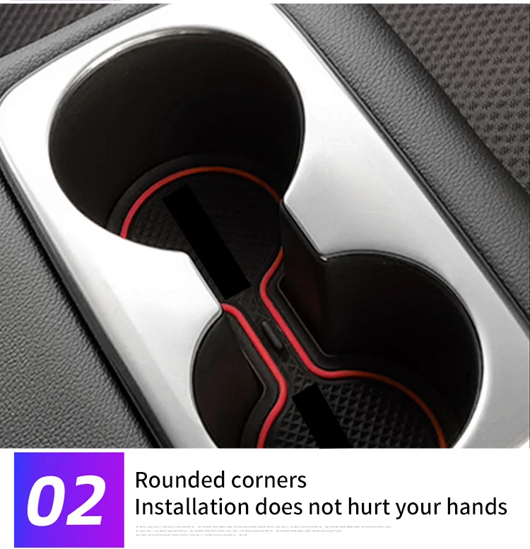 For Hyundai Tucson NX4 2021 2022 2023 Hybrid N Line Car Seat Back Row Water  Cup Holder Cover Trim Stainless Steel Accessories - AliExpress