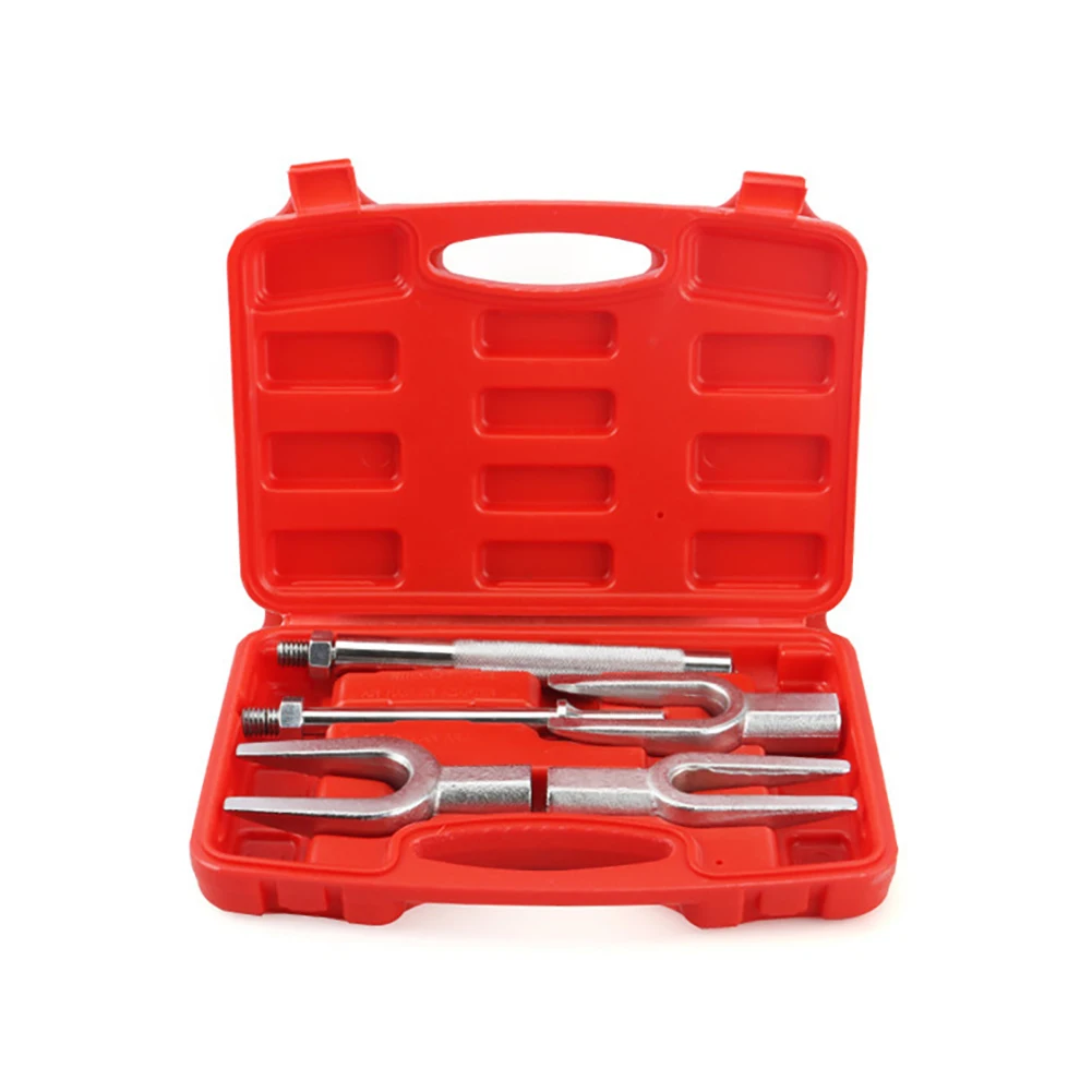 

5pcs Front End Suspencion Service Ball Joint Separator Tie Rod End Kit Pitman Arm Puller Auto Tool Chromium Set Remover