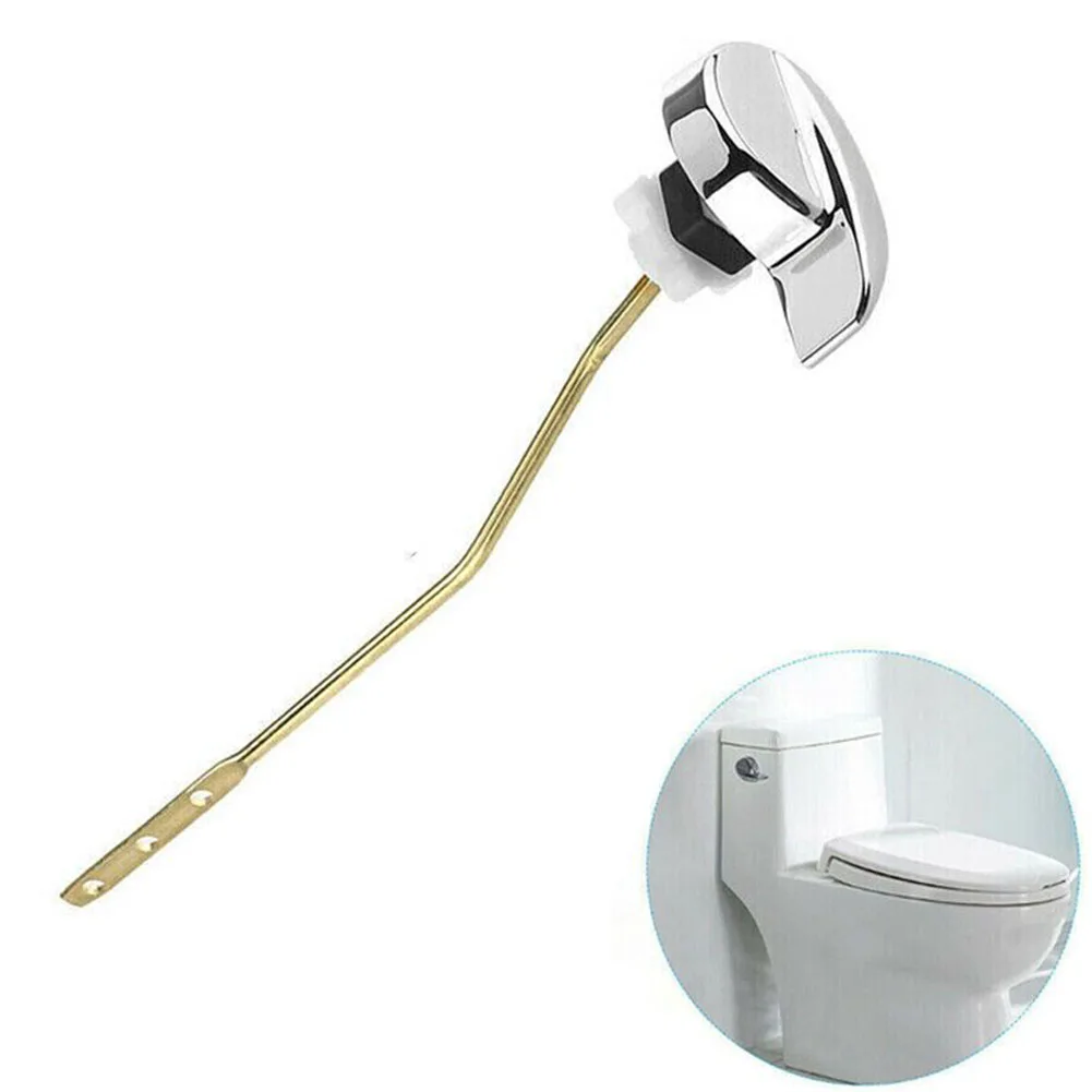 Description Picture 5 of item1PC Toilet Lever Handle Easy Use Side Mount Toilet Flush Lever Handle Angle For TOTO Toilet Plumbing Fixtures