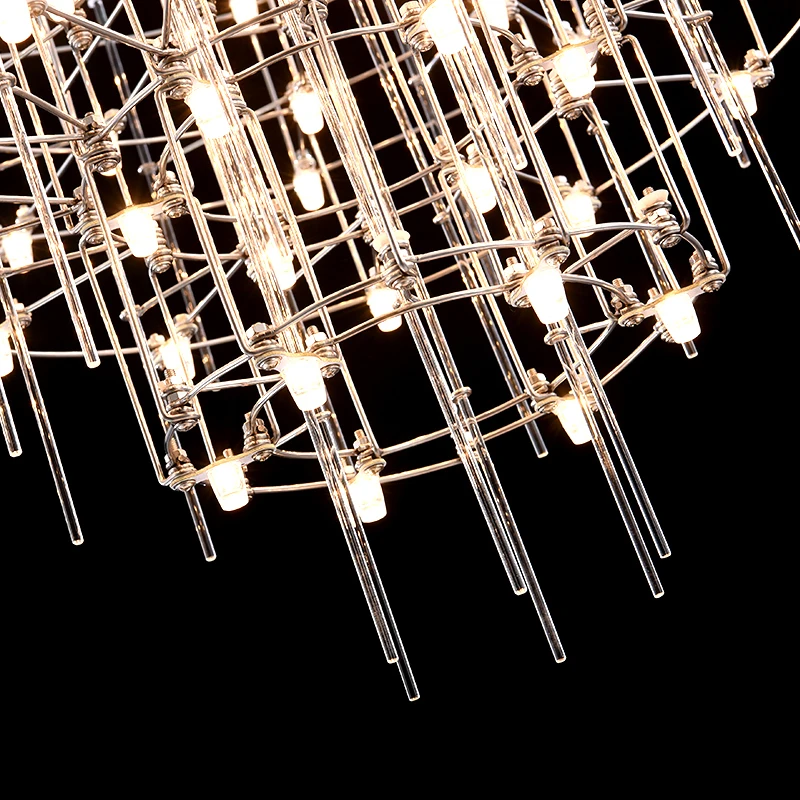 Living room pendant lamp restaurant lamp designer creative villa hall starry sky clothing store firefly pendant