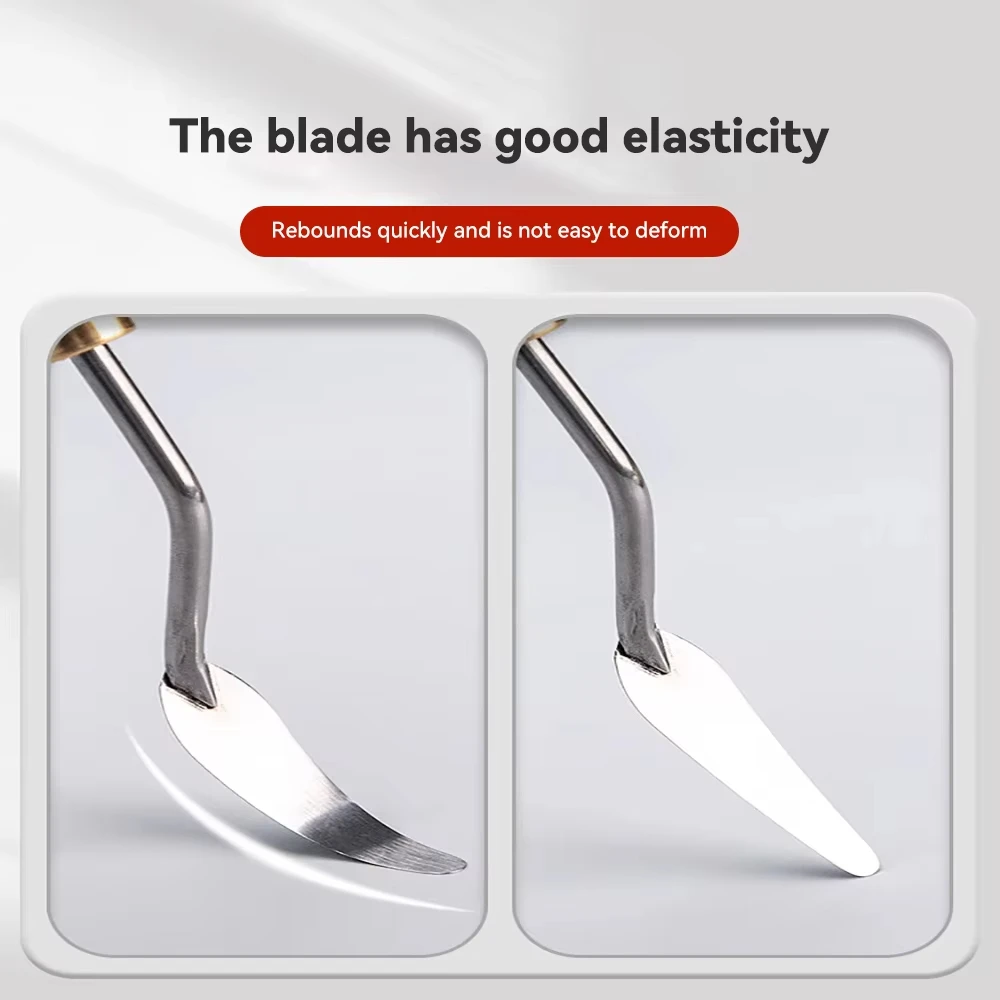 Painting Scraper Stainless Steel Oil Painting Knives Artist Crafts Spatula Palette Knife Scraper Drawing Art Tools Stationery Supplies