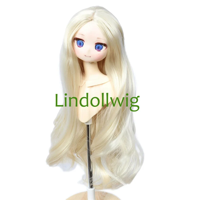 1/3 BJD Perücke Pullip Dal DD SD Dollfie Puppe Perücke 8-9 Zoll lange lockige mittlere Perücke Kollektion Haar – Detail 4