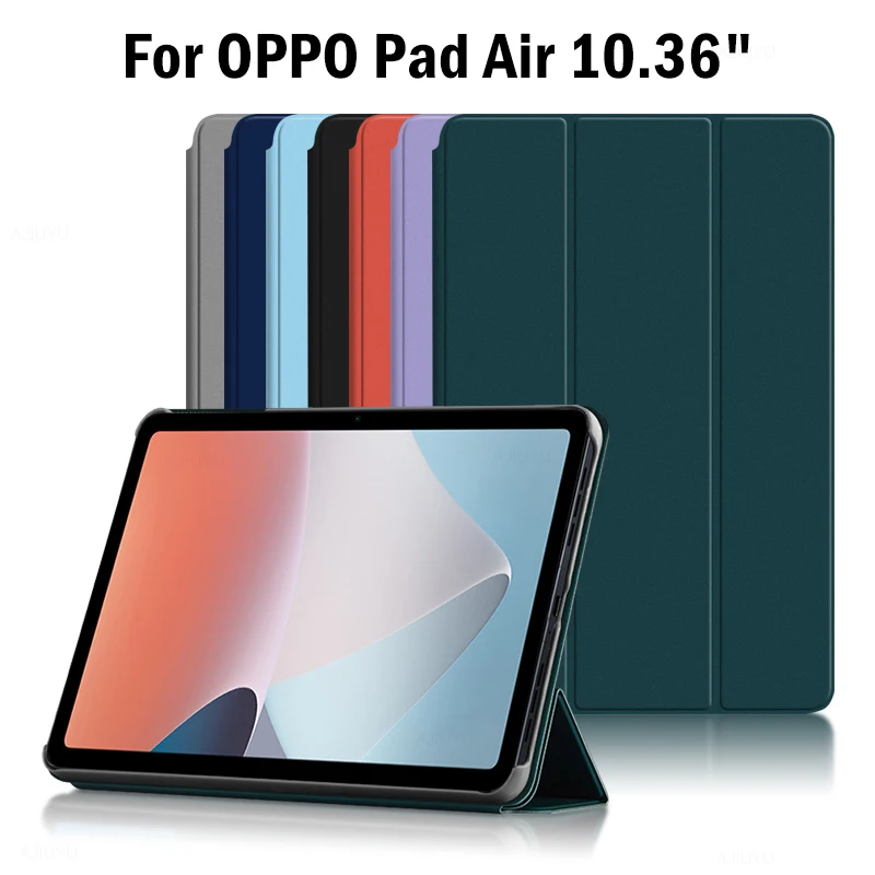 Case For Oppo Pad Air 10.36 Inch Oppopad Air 10.4" Flip Stand Pu Protective Cover For Oppo Pad 11 Inch Tablet Cases