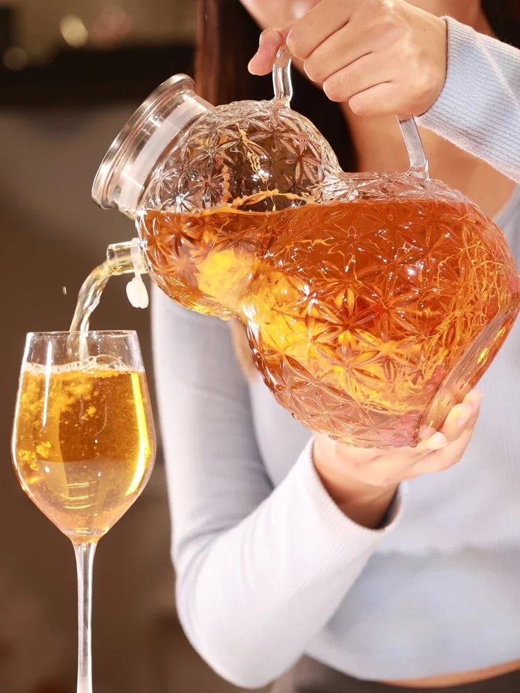 유리 씰 빈 병, 가정용, 고붕규산염, 조롱박 버블 병, 특수 주류 유통, 저장 용기