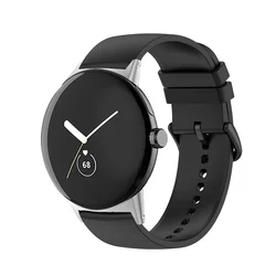 Enhanced Silicone Sport Band for Google Pixel Watch - Smartwatch Wrist Bracelet Accessory (BS)