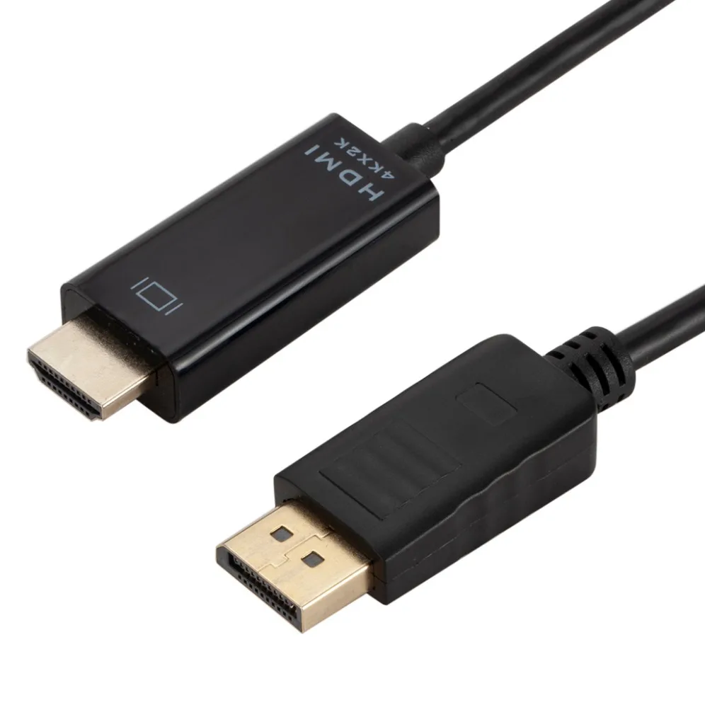 4K x 2K 1080P DP to HDMI Converter Cable DisplayPort to HDMI Video Audio Adapte