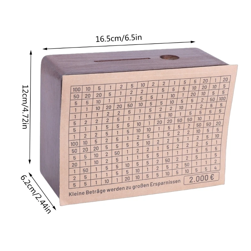 Coin Storage Container Money Box Piggy Banks for Child Boy Adult F0T4 6