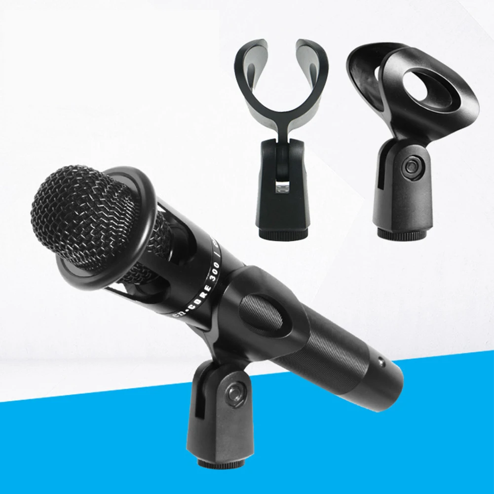 

1pc 25mm Microphone Clip 25-46mm Clamping Range Adapter 5/8in To 3/8in For Dynamic Microphones For Studios, ShowRooms