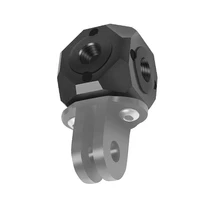 Universal Tripod Screw Hole Adapter Magic Cubic Mount for Magic Arm Flash Vlog Video Fill Light Microphone Extension Mount Head - Image 6