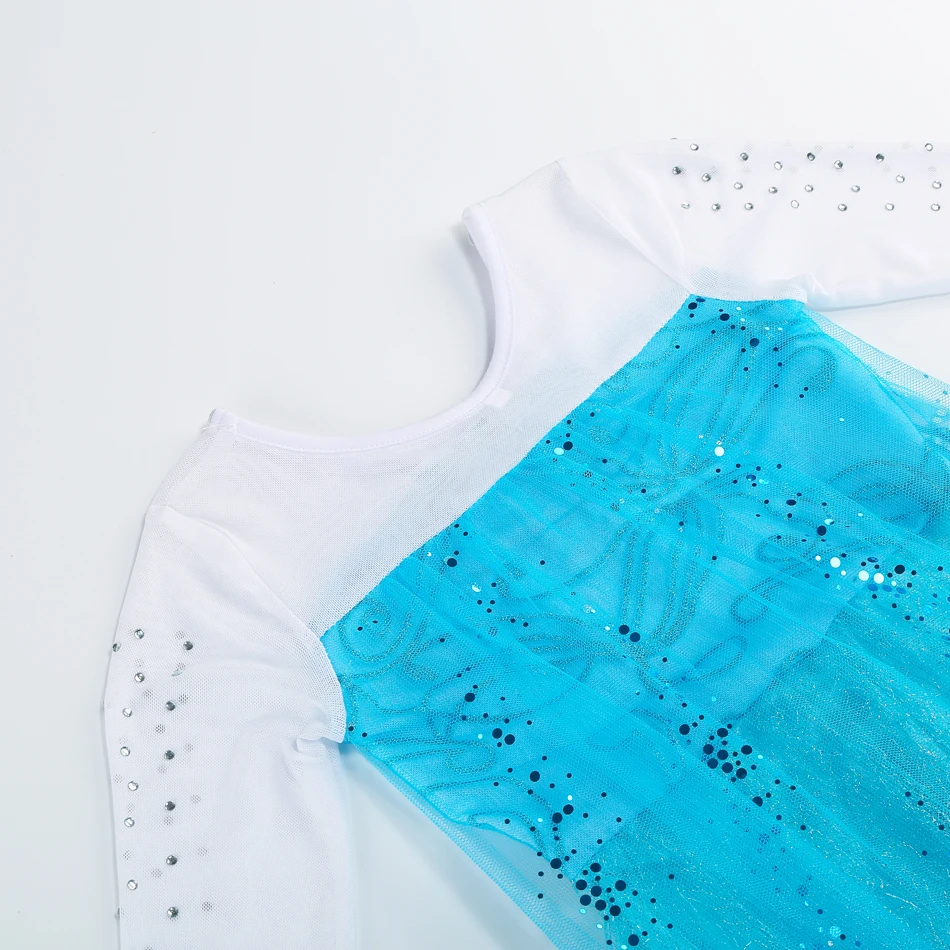 Elsa Kostüm Mädchen Fancy Geburtstag Party Kleid Prinzessin Kleid Karneval Kinder Kleidung Anna Kleid Mädchen – Detail 8