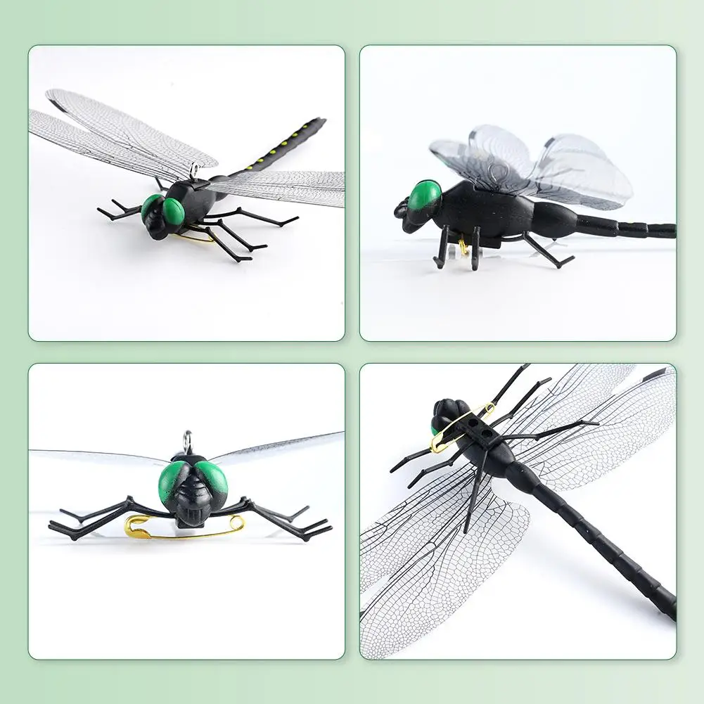 4/10/20 stücke Outdoor-Mücken schutzs imulation von großen Libellen Libelle Modell Spielzeug die Flügellänge beträgt 14cm – Detail 6