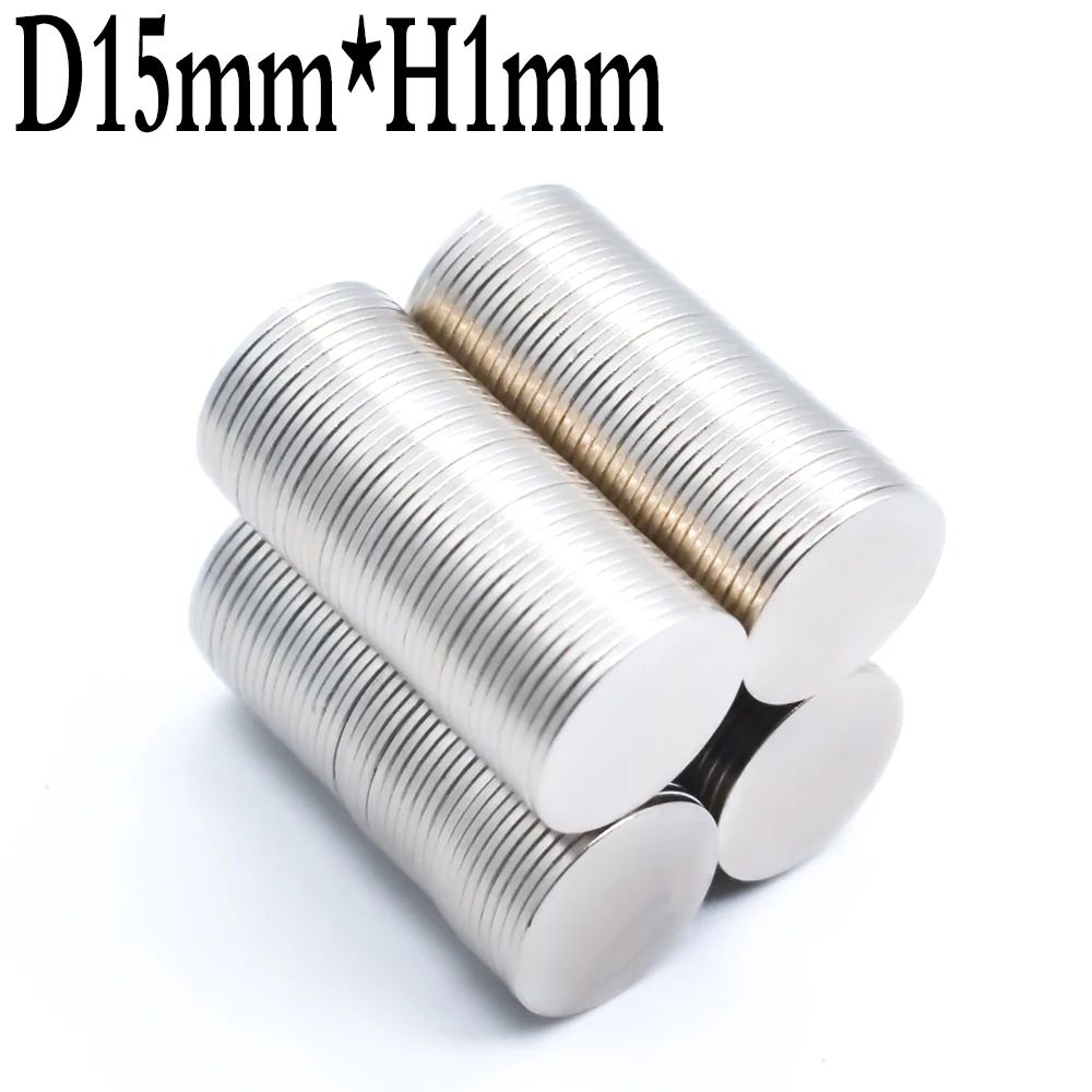 Round Magnets Round Magnet 3x1-15x1mm Neodymium N35 Permanent Super Strong Magnetic