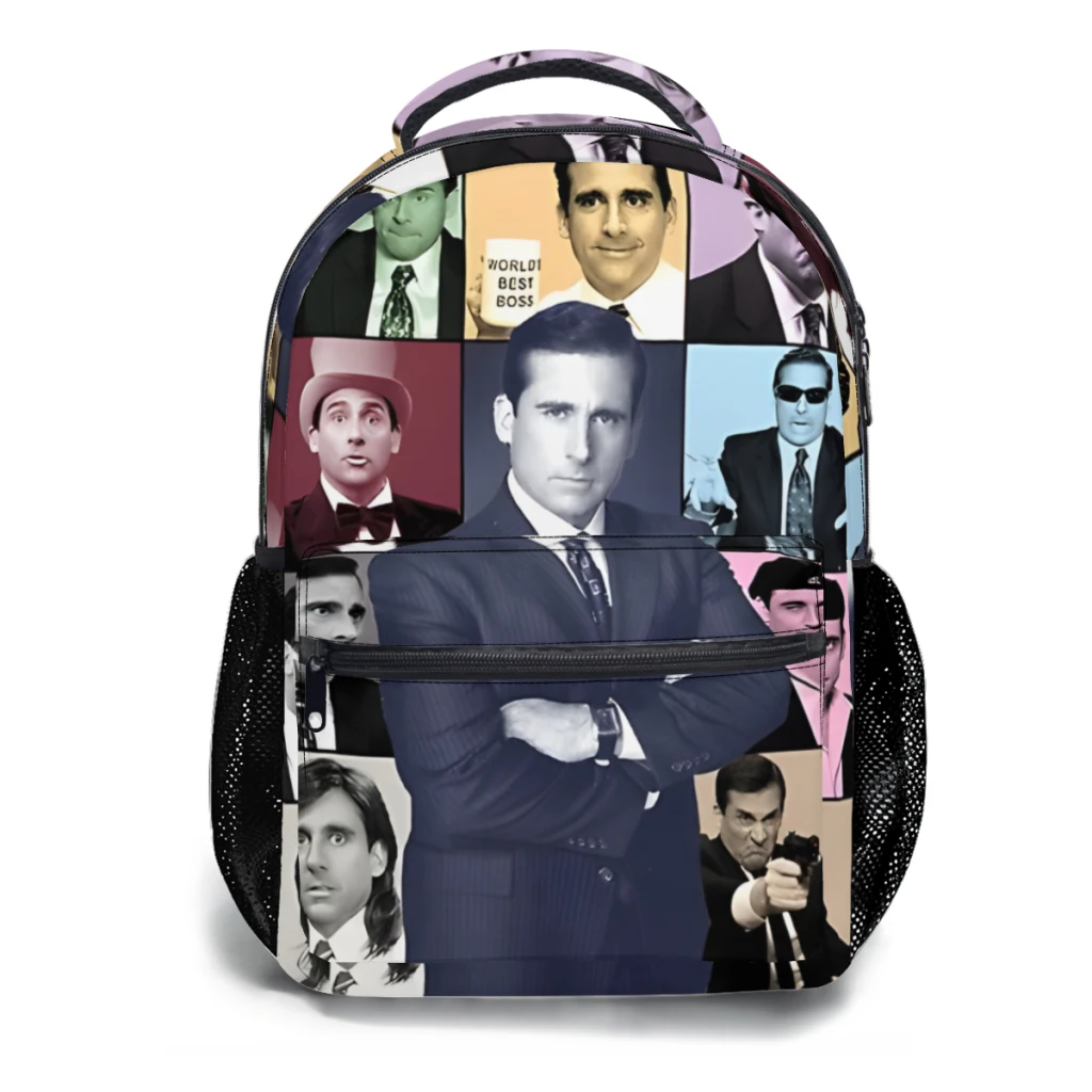 Michael Scott - The Eras Tour Nueva mochila universitaria de moda, resistente al agua y de alta capacidad, moderna bolsa de viaje para ordenador portátil