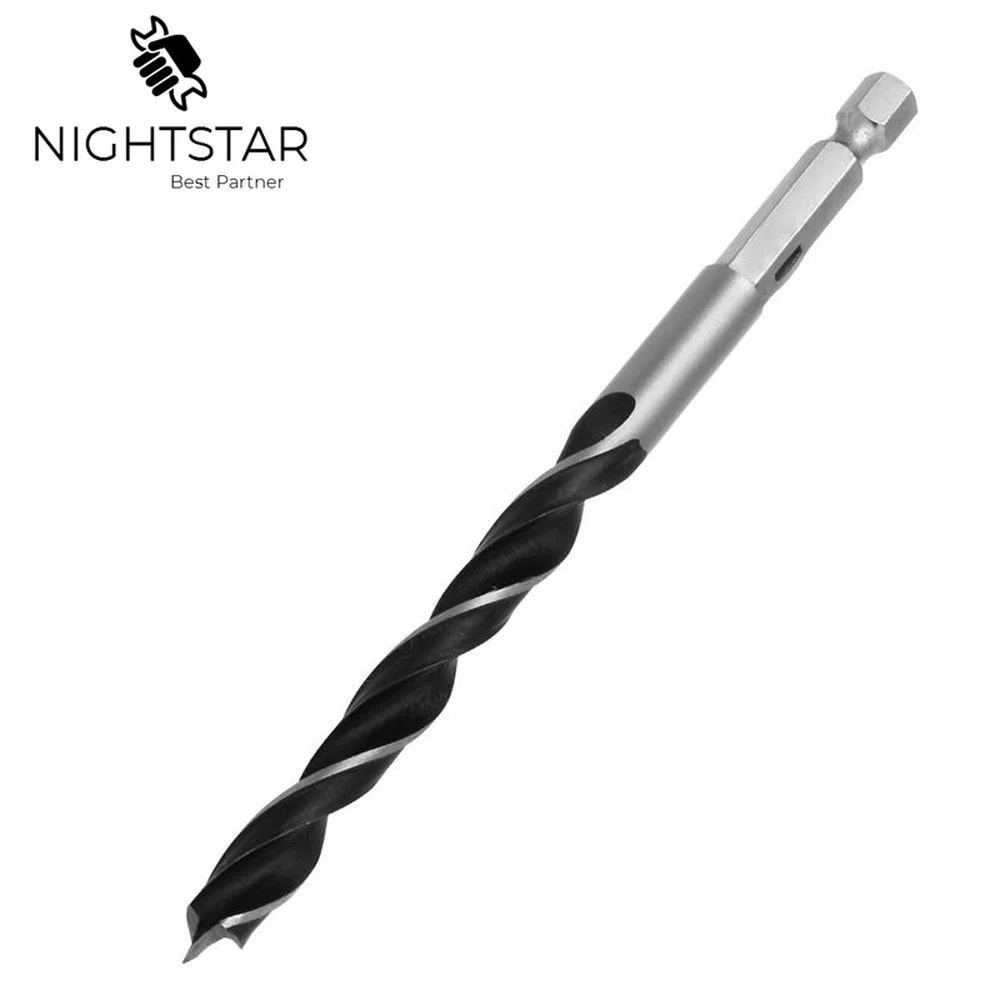 KHJK Durable 5PCS Drill Bit Set 4mm 5mm 6mm 8mm 10mm Change Metal Tools 1/4 Hex Shank Wood Rustproof Woodworking Drill Hexagonal Shank KHJK Durable 5PCS Drill Bit Set 4mm 5mm 6mm 8mm 10mm Change Metal Tools 1/4 Hex Shank Wood Rustproof Woodworking Drill Hexagonal Shank