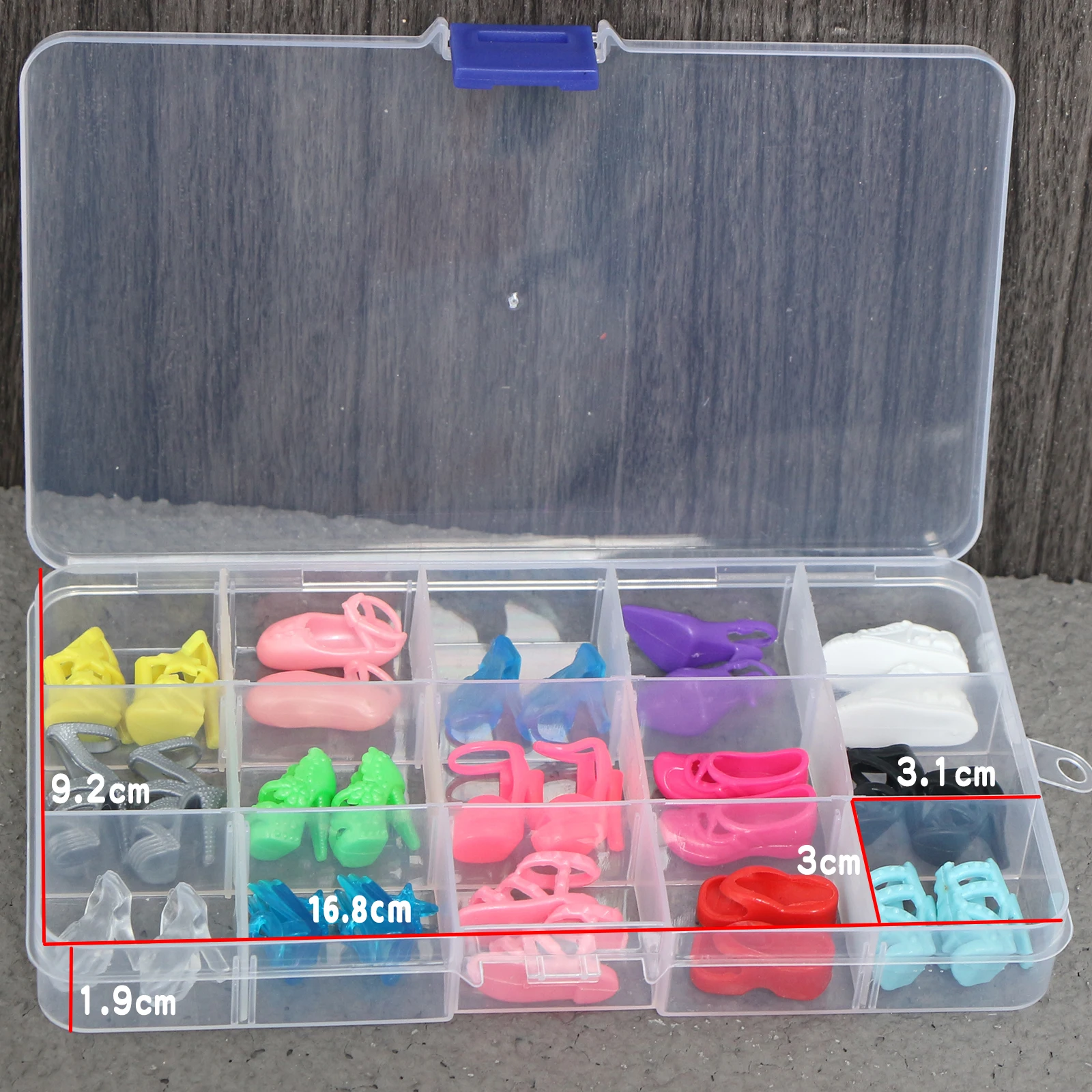 BJDBUS Fashion Doll Transparent Storage Box Dustproof Box With Shoes  Furniture Accessories for Barbie Doll DIY Baby Toys - AliExpress