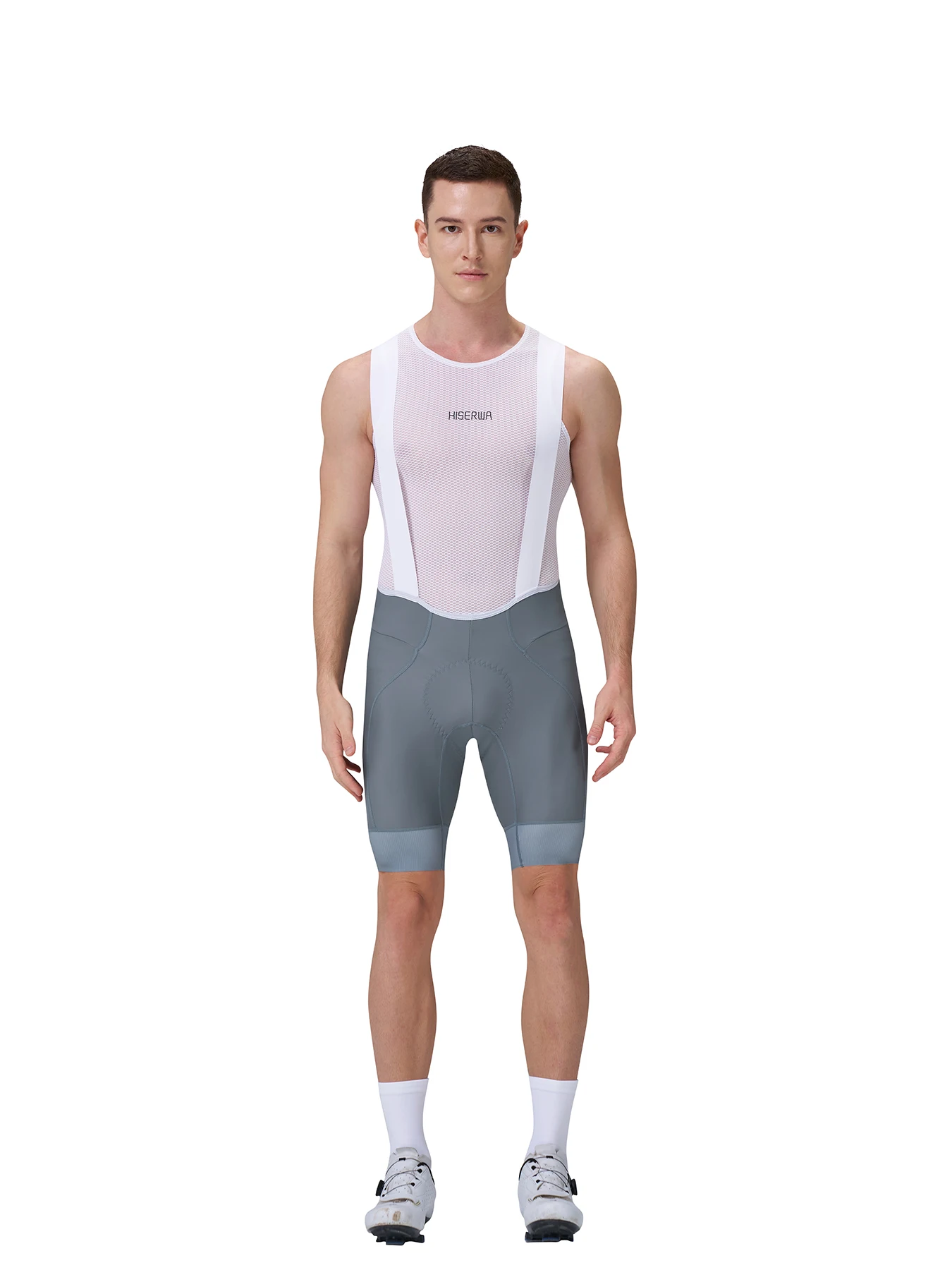 Men Cycling Bib Shorts Mountain Bike Bib Shorts 7H Pro Team Elastic Interface Pad Men MTB Cycling