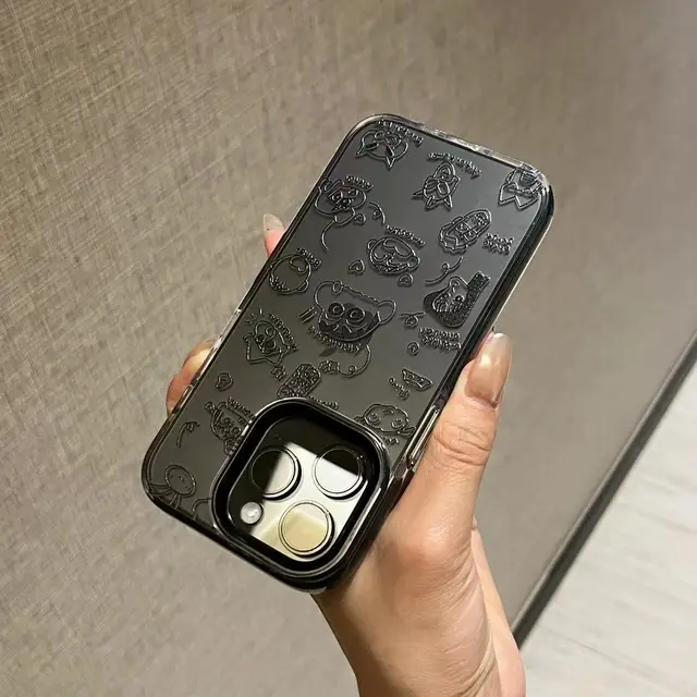 Coconut Tree Impact Clear Phone Case For iPhone16 15Pro 14 13Mini 12 11 XR 678 PLUS SE3 Xsmax Soft Cover Shell Protection 6