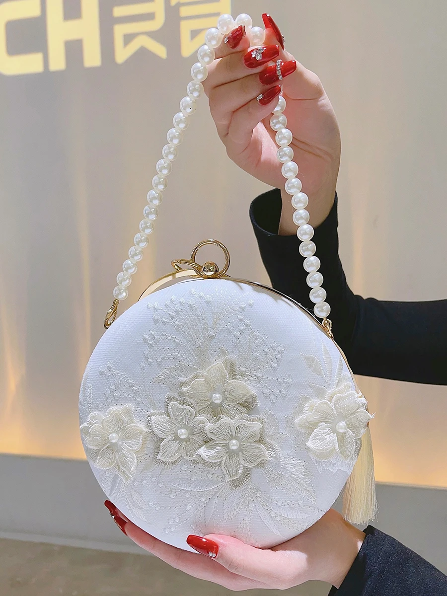 Wholesale Round Pearl Beads Machine Beads Women Hand Bags Purses and  Handbags Wallets Tie Dye Designer Famous Brands New York Purse and Hat Set  Ny Hat - China Fortnite and Lady Wallet