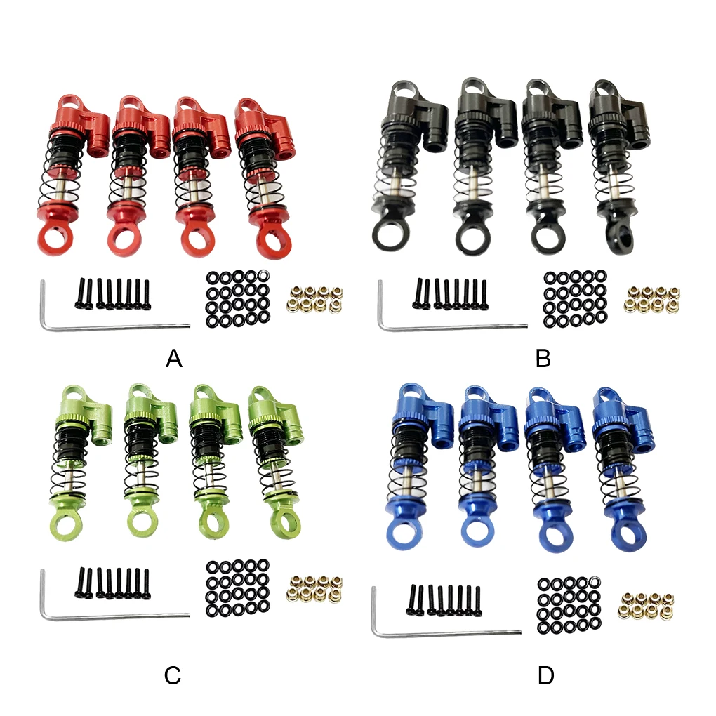 

RCGOFOLLOW Aluminum Alloy High Strength Negative Pressure Shock Damper CNC Machined Rc Negative Pressure Shock Damper