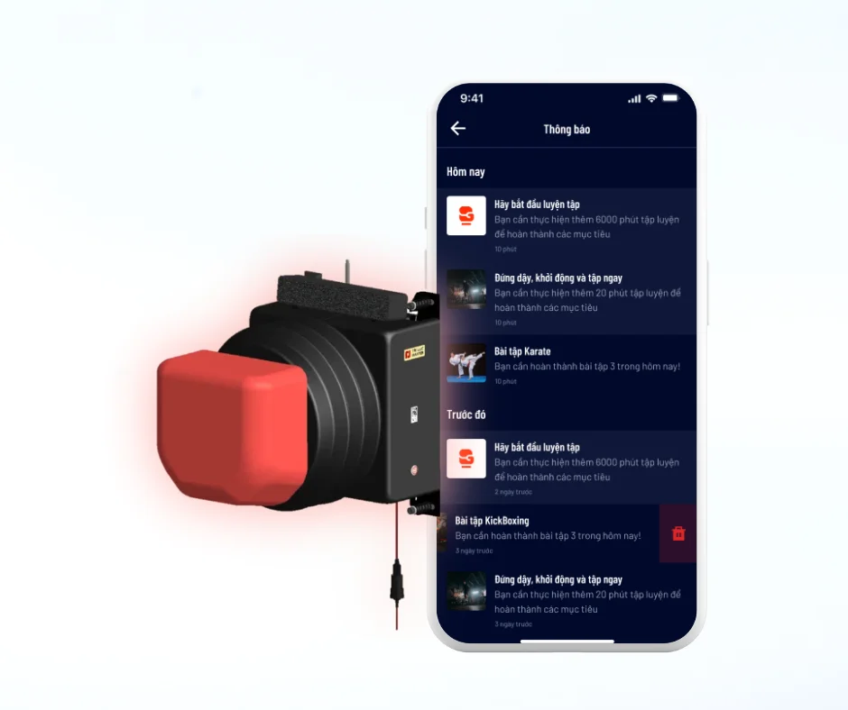 

Experience Beat with Tri Luc Master: Attractive promotions for electronic music on smart boxing machines and punching machines