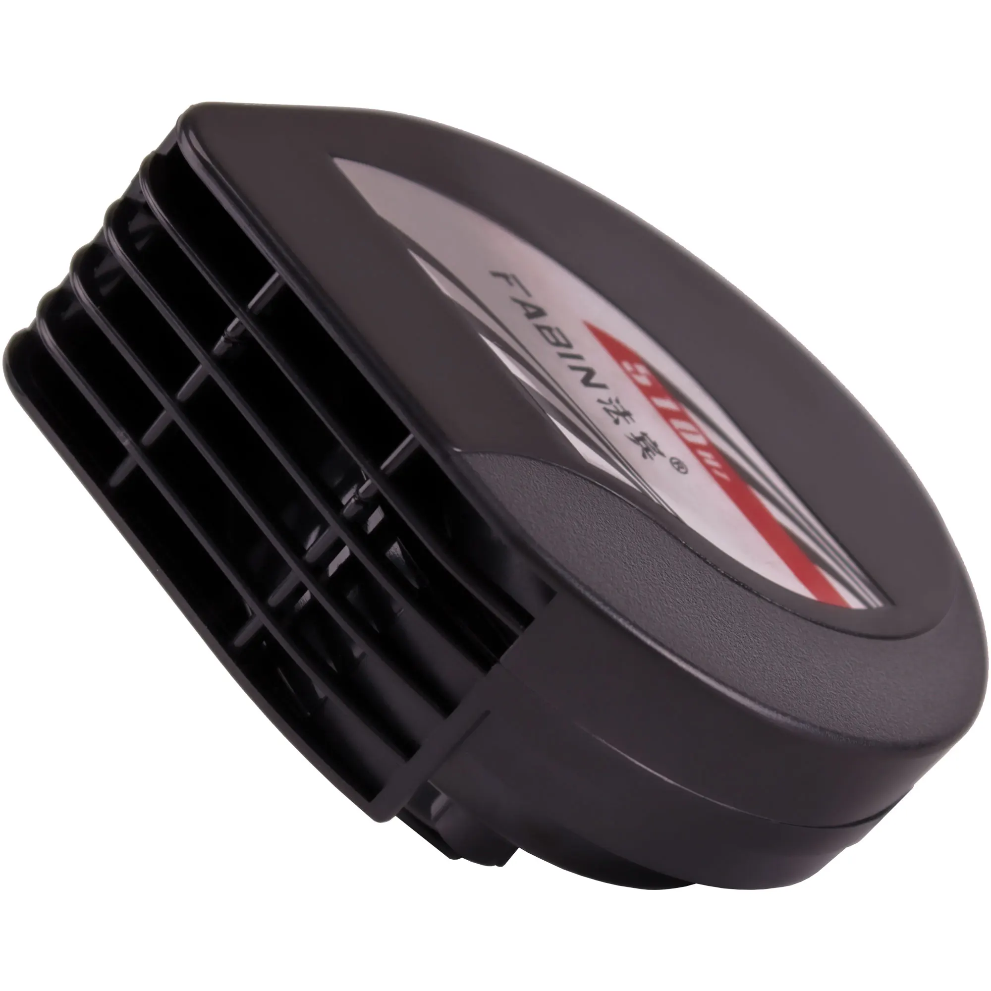 Compact Snail Horn 12V Ultra Thin Single High Tone/Low Tone Waterproof Car Horns Loud Horn For Any 12V Vehicles FARBIN