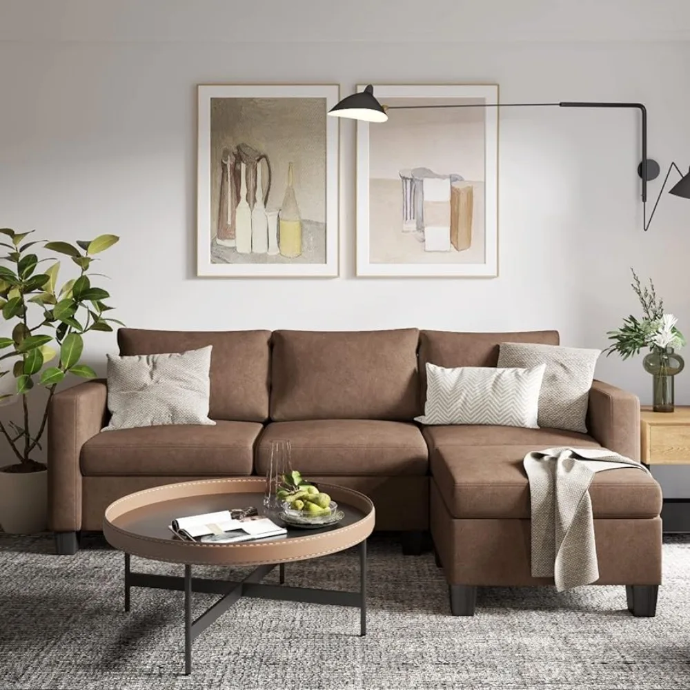 

L-образный диван из современной хлопчатобумажной ткани для гостиной, диваны для дома, мебель, кофейный модульный диван, наборы мебели для гостиной